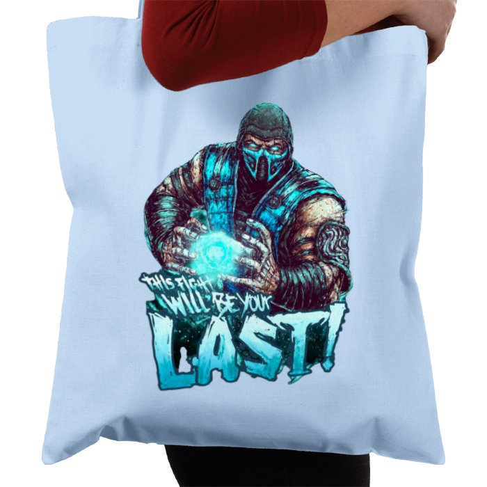 Mortal Kombat - Sub Zero Last Match Tote Bag