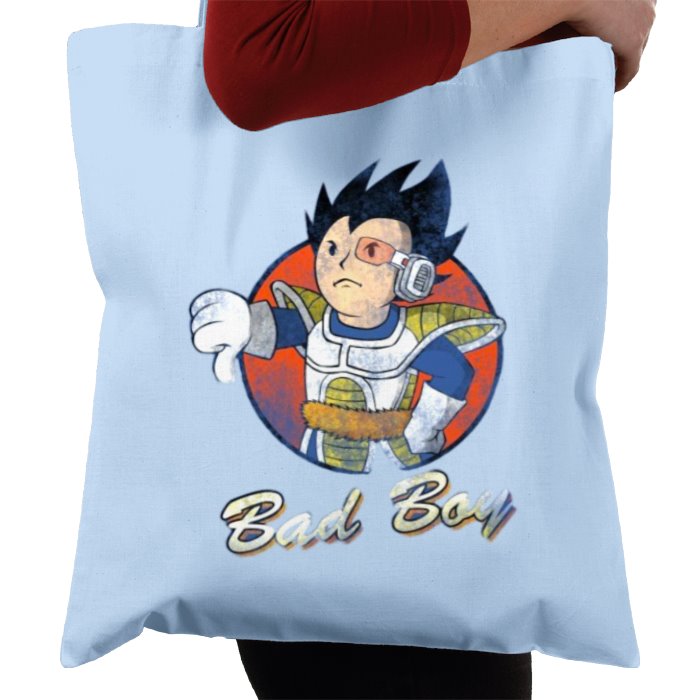 Fallout & Dragon Ball Z - Bad Boy Thumbs Down Tote Bag