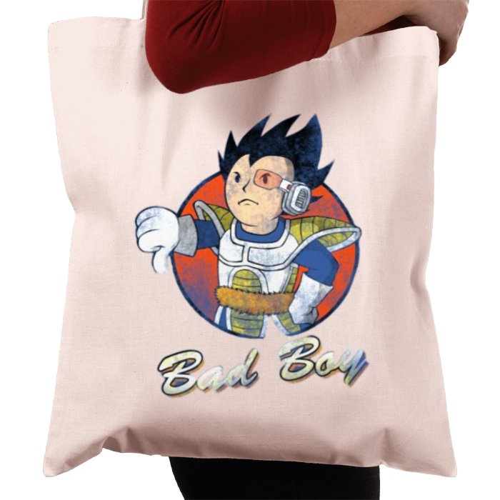 Fallout & Dragon Ball Z - Bad Boy Thumbs Down Tote Bag