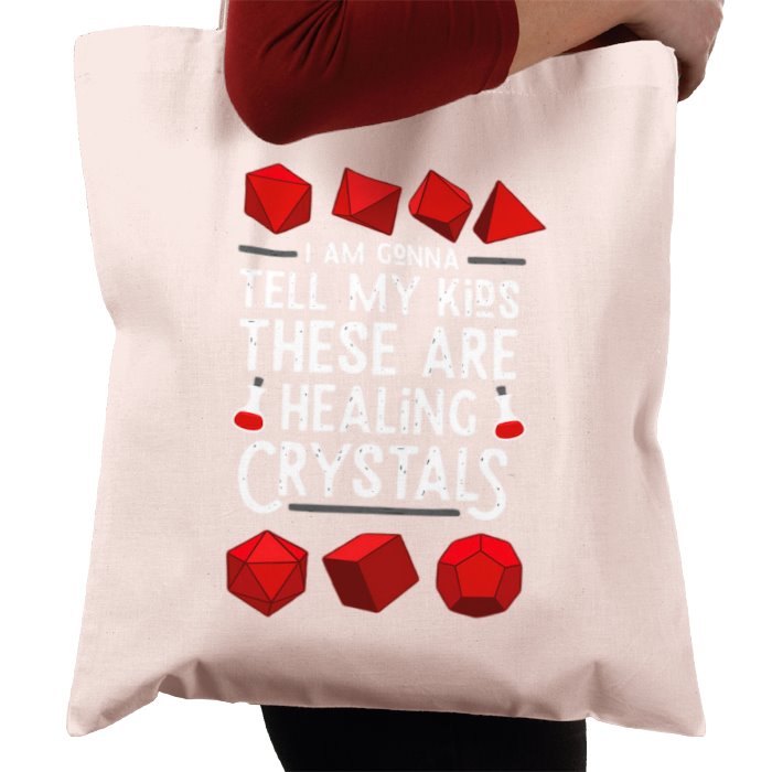 Dungeons & Dragons Healing Crystal Tote Bag