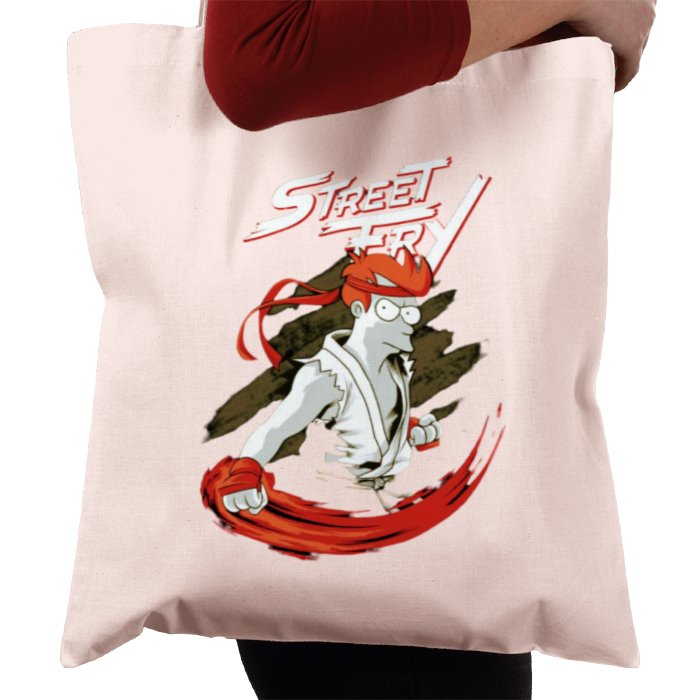 Futurama x Street Fighter - Street Fry Tote Bag