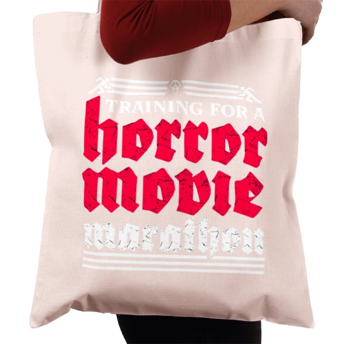 Horror Movie Marathon Tote Bag