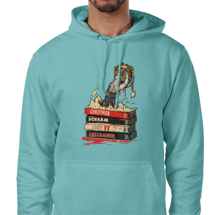 VHS Horror Tapes - Hellraiser Edition Pocket Hoodie