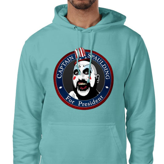 Captain Spaulding For President Pocket Hoodie