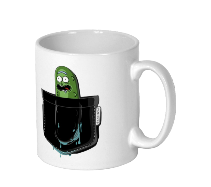 Rick & Morty - Pickle Rick Pocket Mug