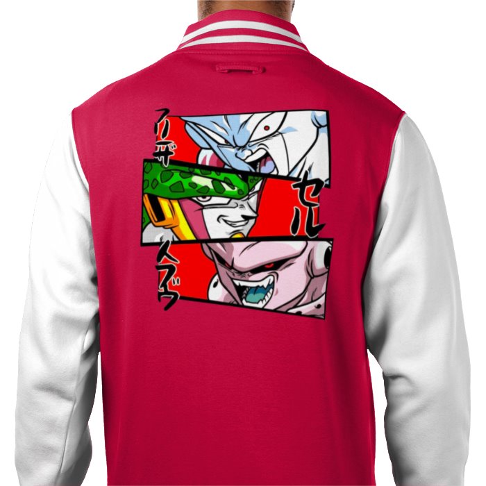 Dragonball Z - Villain Faces Varsity Jacket