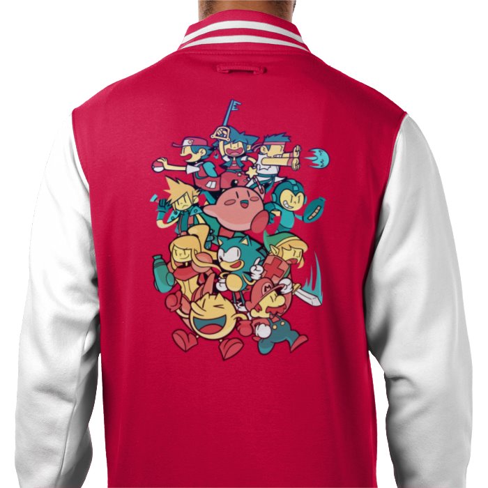 Gamer Collage 1 Varsity Jacket