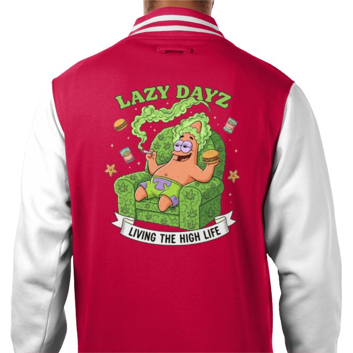 Lazy Days Varsity Jacket