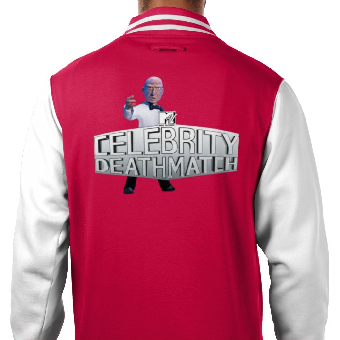 Celebrity Deathmatch - Ref Theme Varsity Jacket