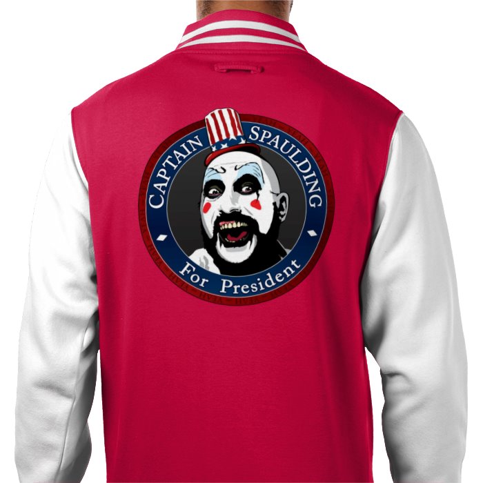 Captain Spaulding For President Varsity Jacket