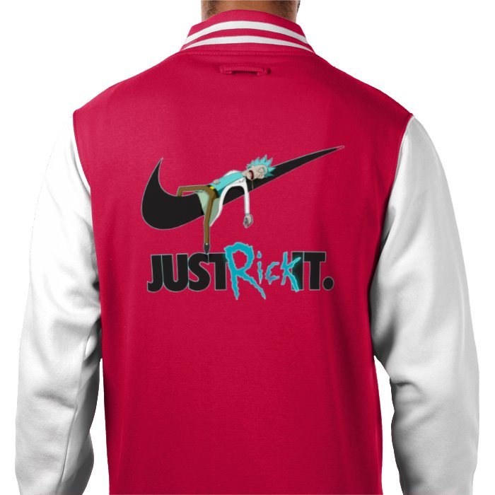 Rick & Morty - Just Rick It Varsity Jacket