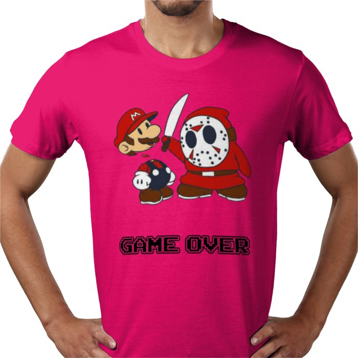 Super Mario T-Shirt | Game Over Retro Gaming Graphic Tee