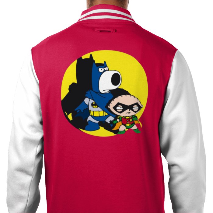 Family Guy & Batman - Batman & Robin Varsity Jacket
