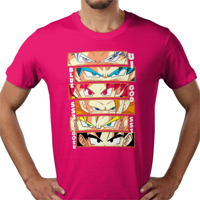 Dragon Ball Z Goku Eyes T-Shirt | Super Saiyan Anime Tee
