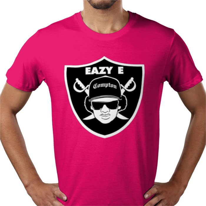 Eazy E - Raiders Badge T-Shirt