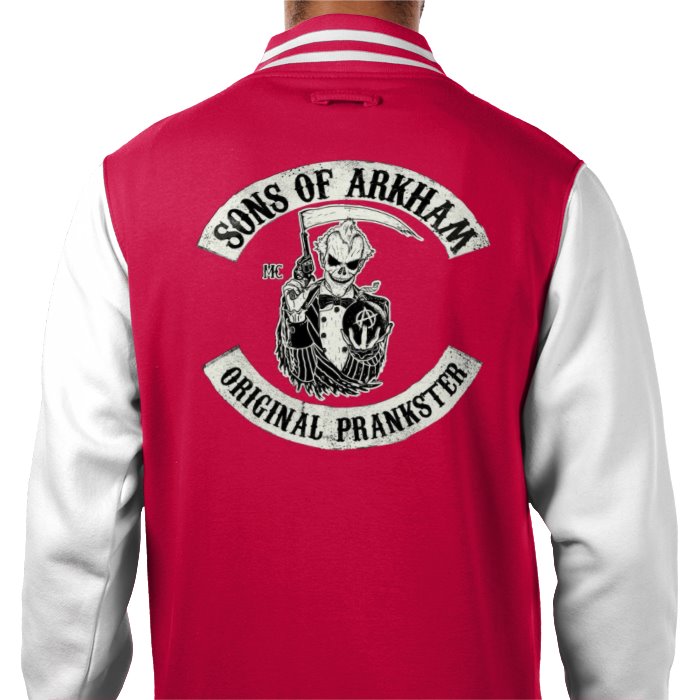 Batman & Sons Of Anarchy - Sons Of Arkham Varsity Jacket