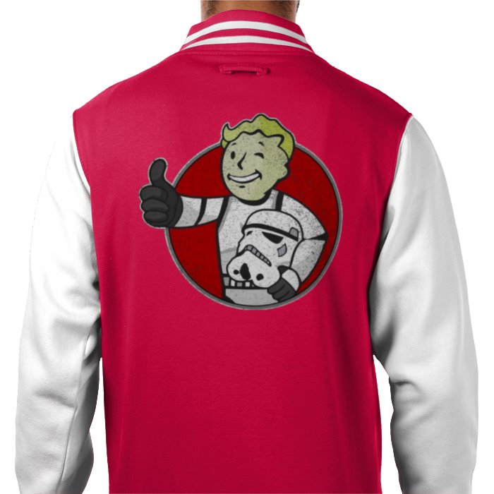 Fallout & Star Wars - Thumbs Up Varsity Jacket