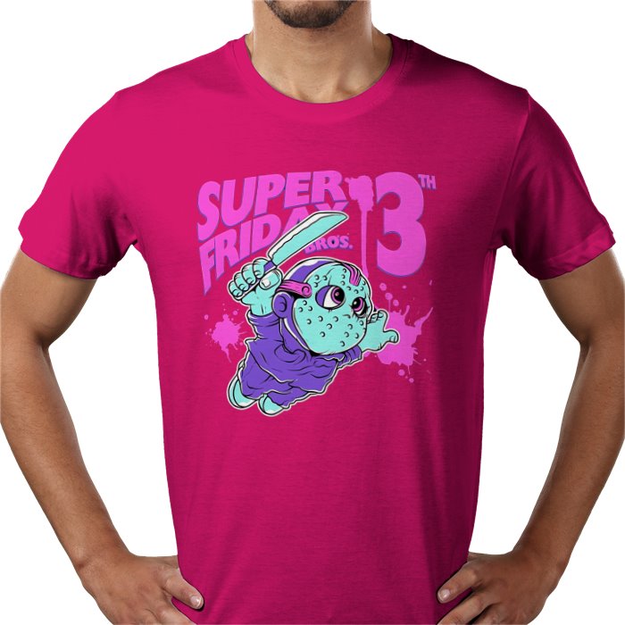 Friday 13th x Super Mario Bros - Super Friday 13th T Shirt