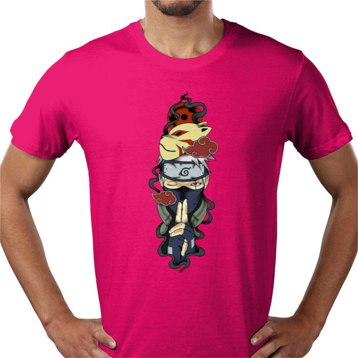 Naruto Kakashi Theme T-Shirt | Copy Ninja Anime Tee