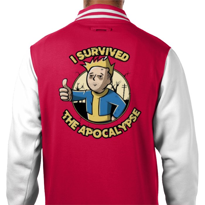 Fallout - I Survived Varsity Jacket