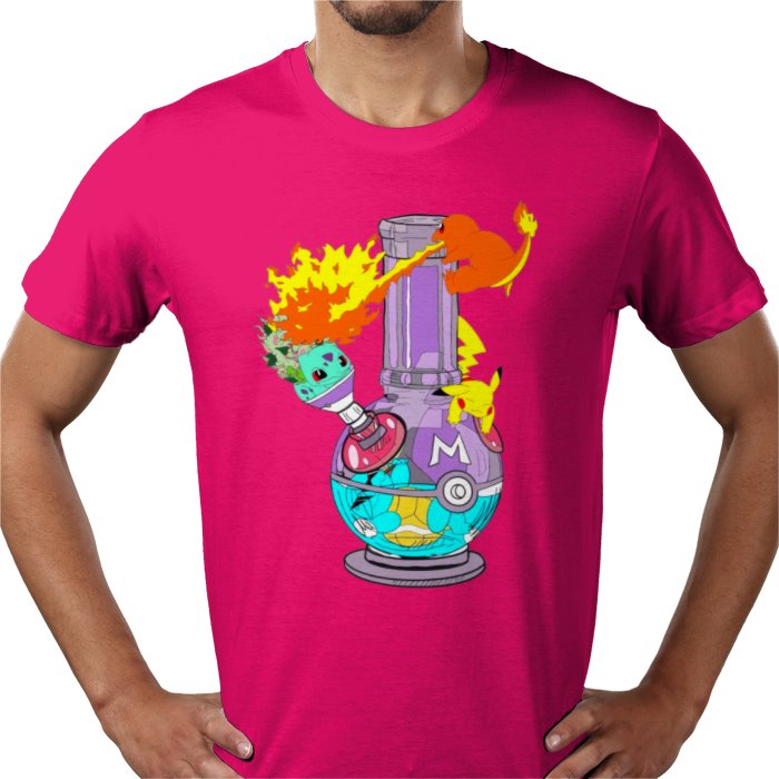 Pokébong T-Shirt | Pokémon 420 Parody Funny Graphic Tee