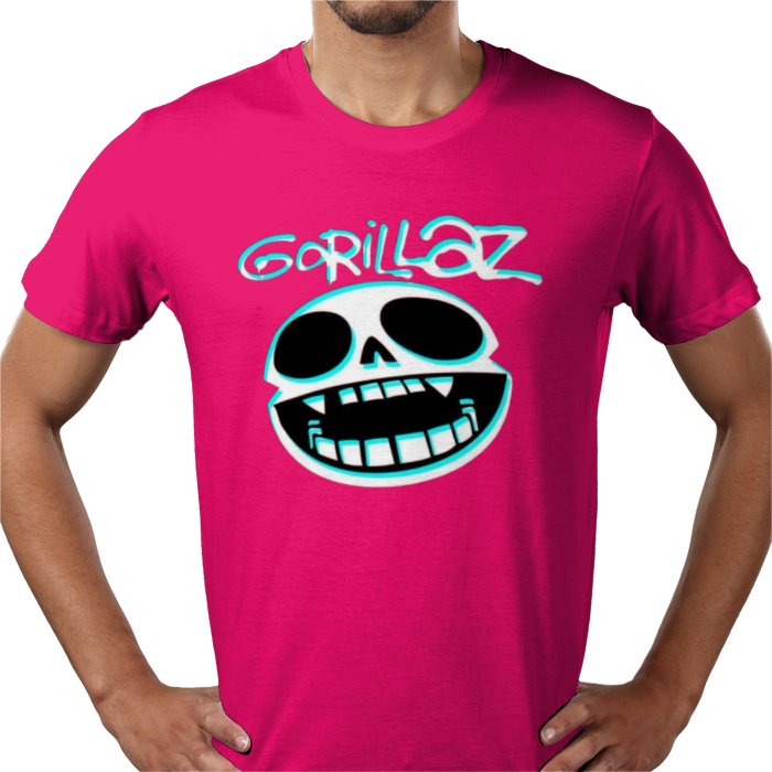 Gorillaz - Skull Cover T-Shirt