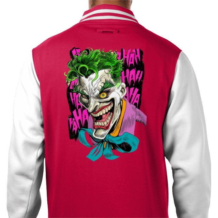 Batman - Laughing Joker Varsity Jacket