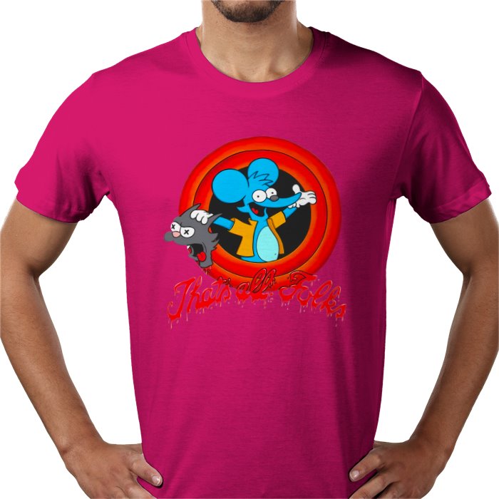 The Simpsons x Looney Tunes — Itchy & Scratchy T-Shirt