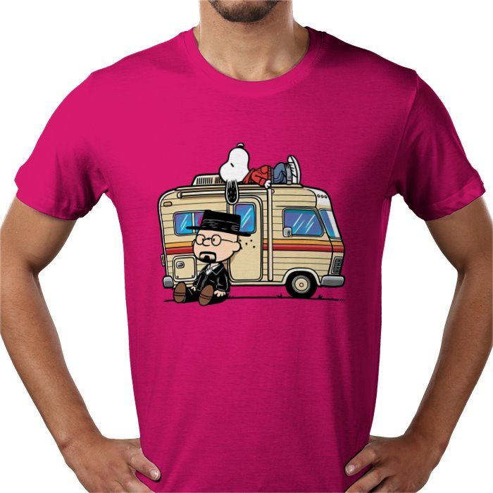 Peanuts x Breaking Bad Parody T-Shirt