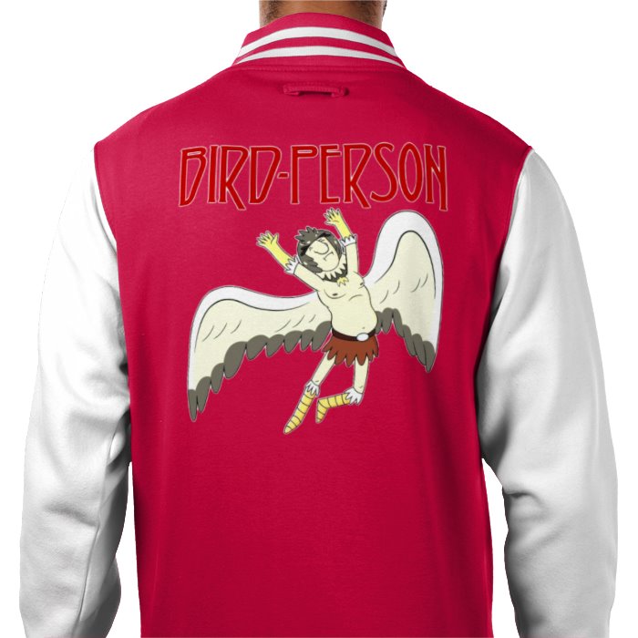 Rick & Morty - Bird Person Varsity Jacket