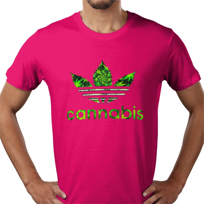 Adidas Cannabis Parody T-shirt