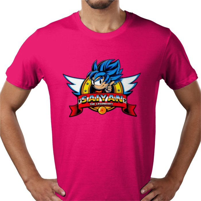 Sonic x Dragonball Z - Sonic The Saiyan T-shirt