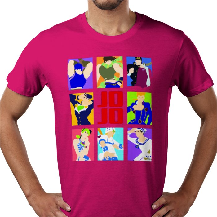 JoJo's Bizarre Adventure - Box Collage T-Shirt