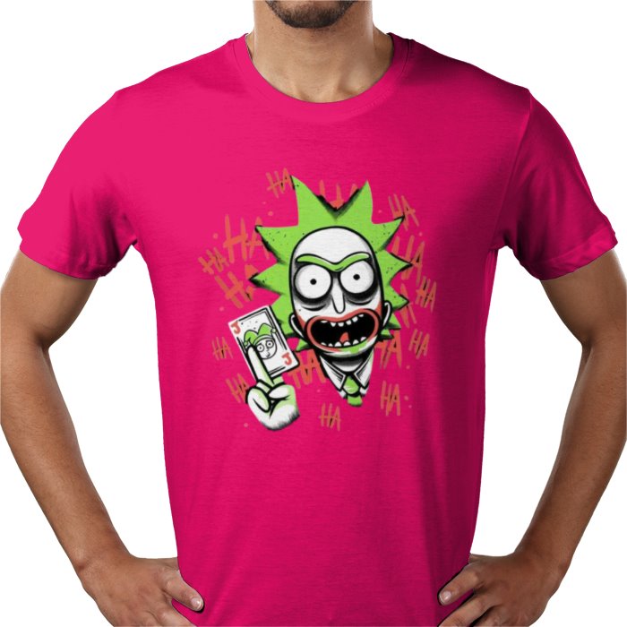 Rick & Morty & Batman - Laughing Rick T-shirt