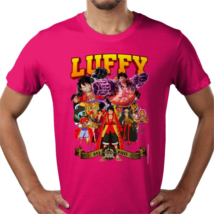 One Piece Luffy Theme 2 T-Shirt | Straw Hat King Anime Tee