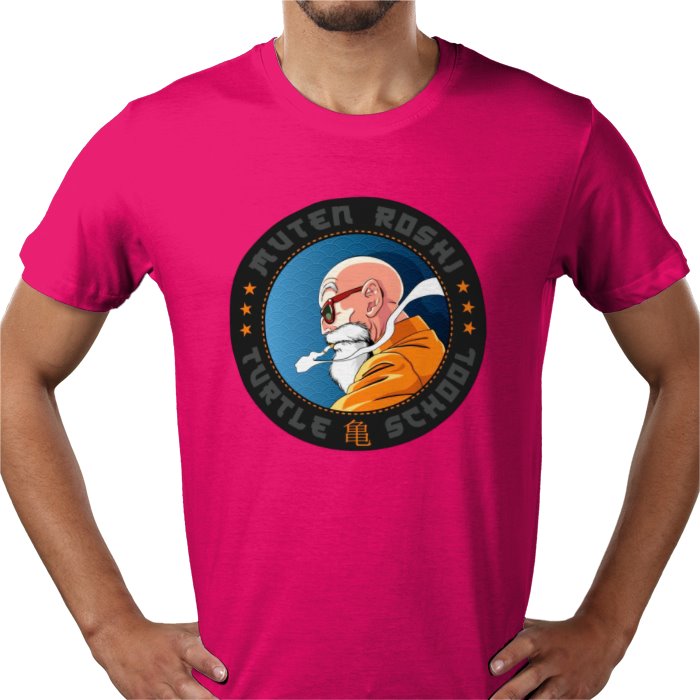 Dragon Ball Z Roshi Badge T-Shirt | Turtle Hermit Anime Tee