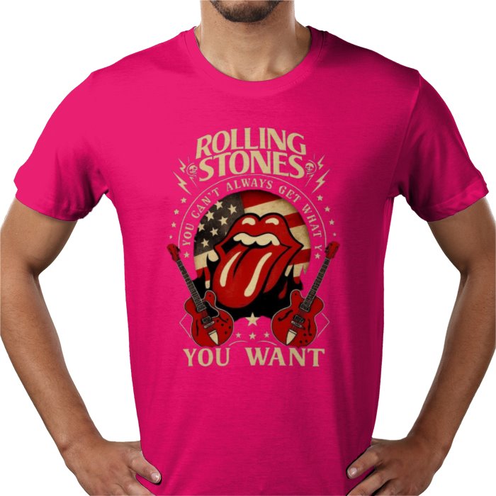 Rolling Stones - You Cant Always Get What You Want T-Shirt