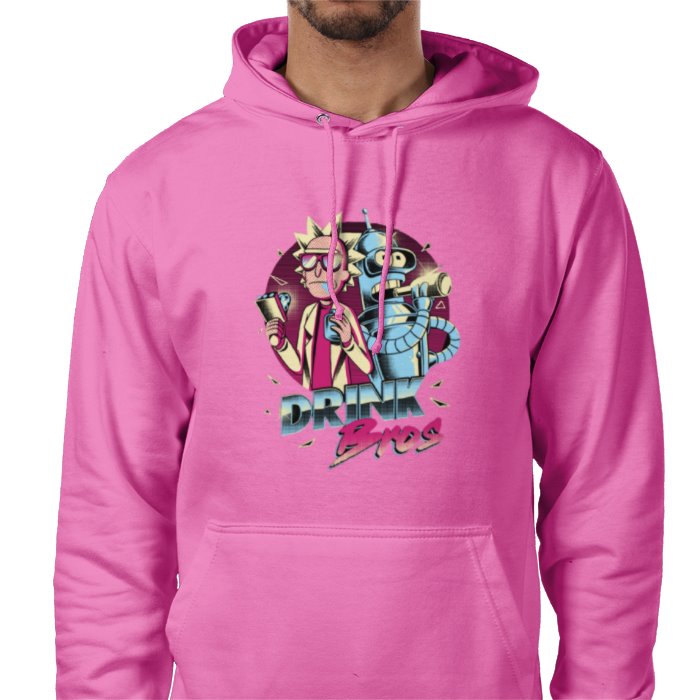 Rick & Morty x Futurama - Drink Bros Value Hoodie