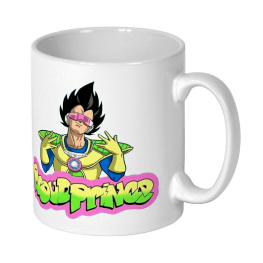 Dragonball Z & The Fresh Prince Of Bel Air - Proud Prince Mug