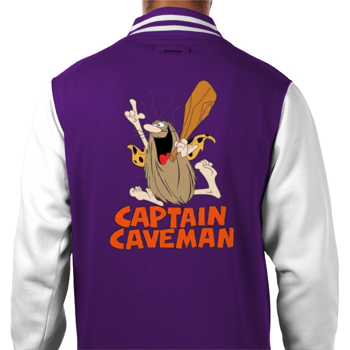 Captain Caveman - Theme Varsity Jacket
