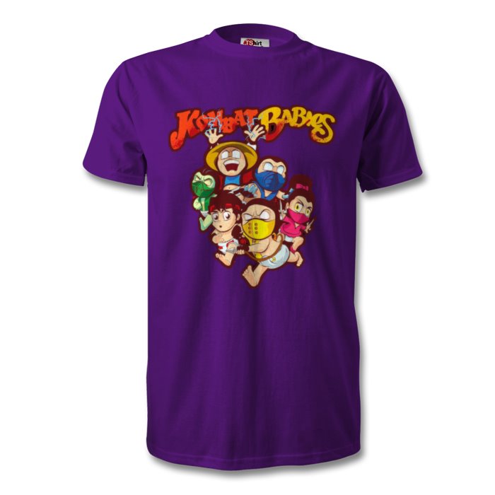 Mortal Kombat Kombat Babies T-Shirt | Chibi MK Gaming Graphic Tee