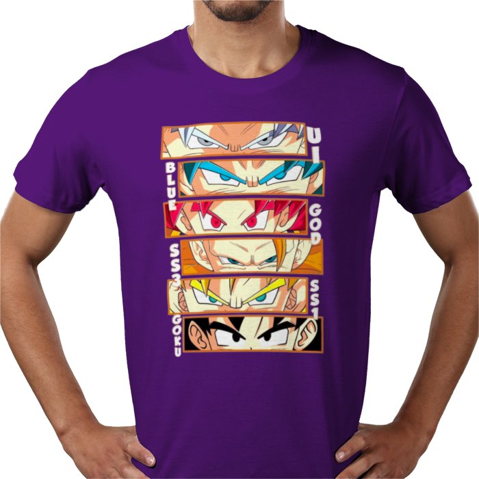 Dragon Ball Z Goku Eyes T-Shirt | Super Saiyan Anime Tee