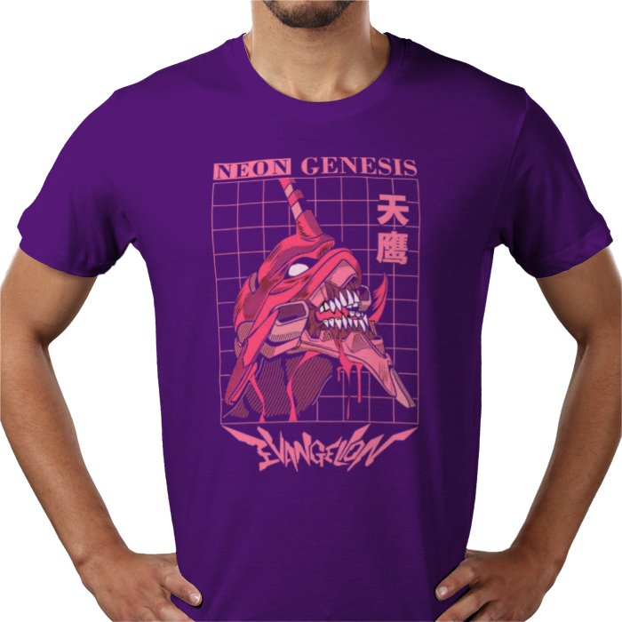 Neon Genesis Evangelion T-Shirt | NGE Shinji Anime Graphic Tee