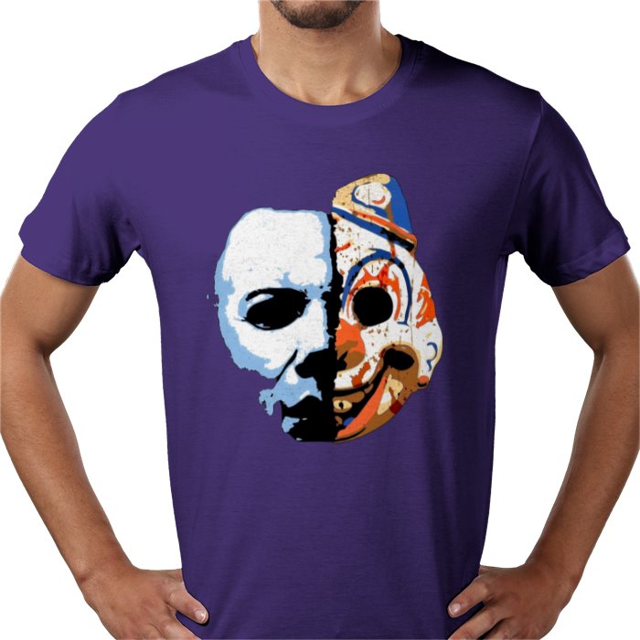 Halloween - 2 Faces Of Michael T Shirt