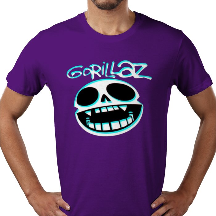 Gorillaz - Skull Cover T-Shirt