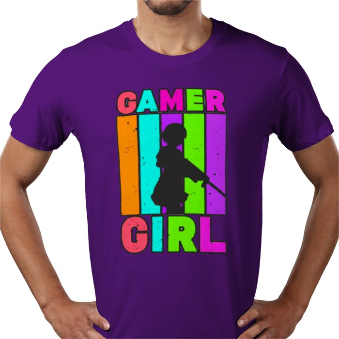 Gamer Girl T-Shirt | Female Gaming Graphic Tee