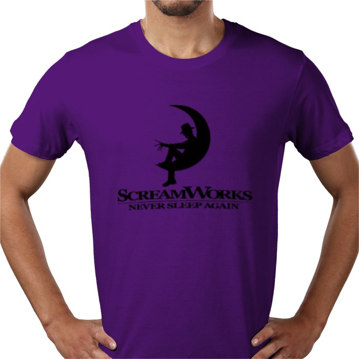 A Nightmare On Elm Street & DreamWorks - ScreamWorks T-shirt