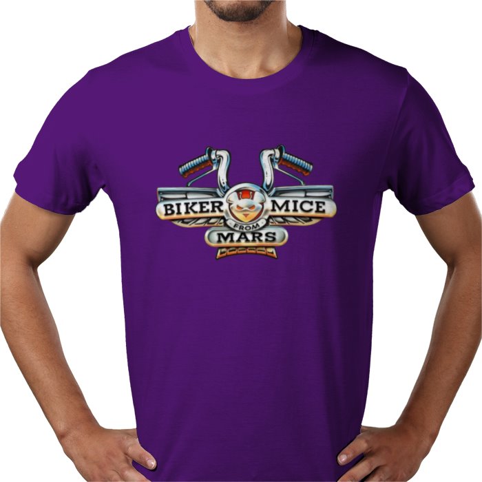 Biker Mice From Mars Logo T-shirt