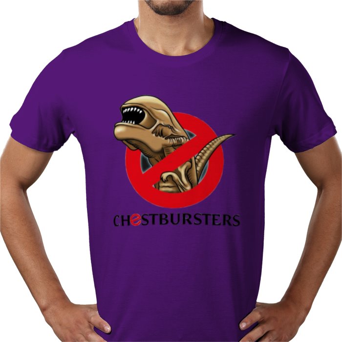 Aliens & Ghostbusters - Chestbursters T-shirt