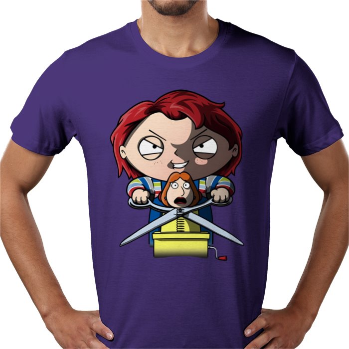 Family Guy x Chucky Parody T-Shirt